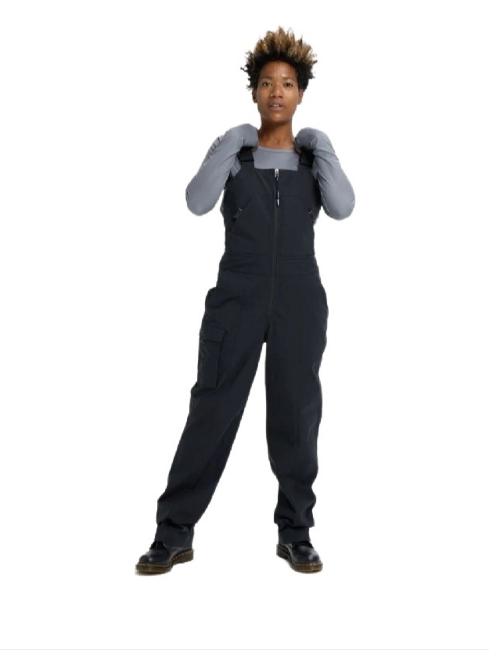 BURTONS Amora Stretch Overalls Size 29 Womens Black Peformance Outdoor
